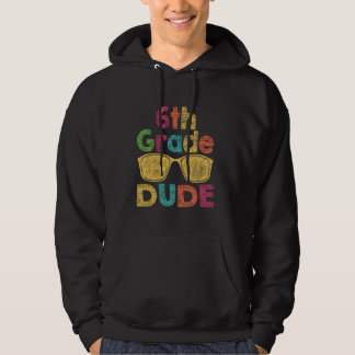 6. Typ Funny First Day Zurück zur Schule Stute Hoodie