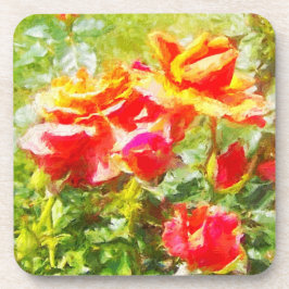 6 Untersetzer an der Rückseite aus Kunststoff Oran