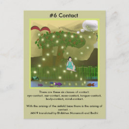 6 Verwendung der sechs Sinne - von der abhängigen  Einladungspostkarte