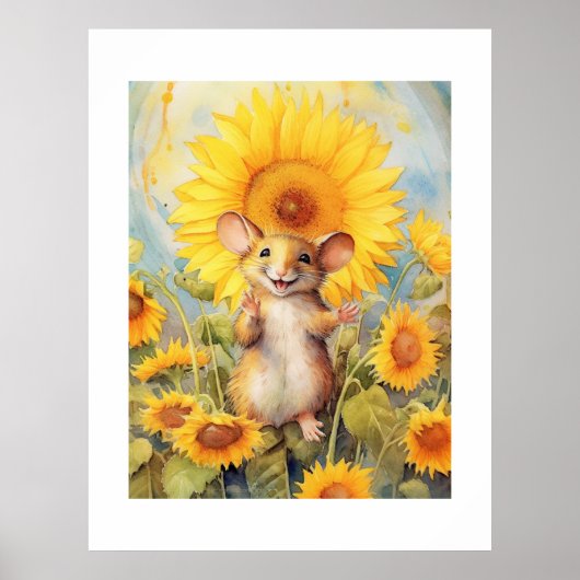 6 von 17 Sonnenblumengarten Miceville Poster (Vorne)