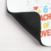 6 von 7 Lehrern denken, 67% der Schüler überbeansp Mousepad (Ecke)