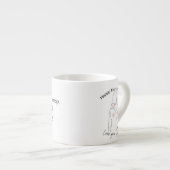 6 von 7 Vätern Jokes Espresso Cup Espressotasse (Vorderseite Rechts)