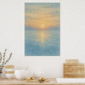 6. Winter, hell, saisonale Zeitschrift Poster (Küche)