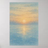 6. Winter, hell, saisonale Zeitschrift Poster (Vorne)