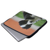 6 Wochen-alte Border-Collie Laptopschutzhülle (Vorne Knopf)