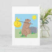 6 Wochen Urlaub Einladung (Stehend Vorderseite)