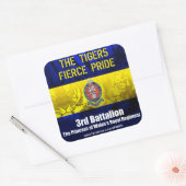 6 x 3 PWRR Square Sticker (Umschlag)