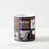 6 x FOTO COLLAGE Wedding-Anniversary-Vow-Erneuerun Kaffeetasse (Mittel)