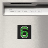 6 Zahlen passend 67 Meme Männer Frauen Junge Sechs Magnet (In Situ (Geschirrspüler))
