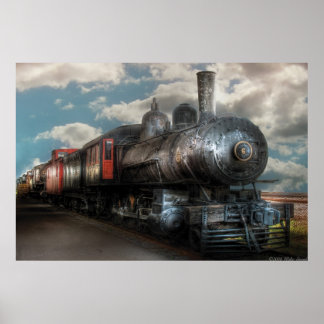 6 - Zug - NW Klasse G Dampflokomotive 4-6-0 Poster