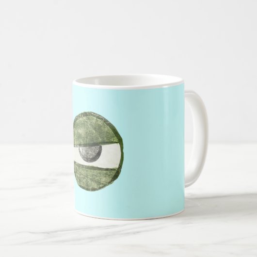 6 ZYKLOP-AUGAPFEL-TASSE KAFFEETASSE (VorderseiteRechts)