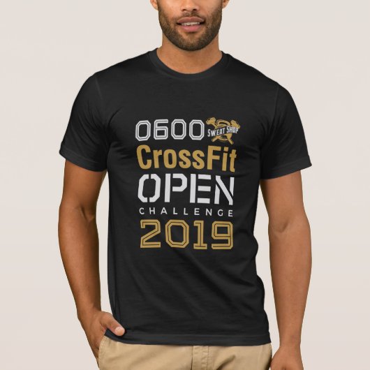 6am öffnen Herausforderung 2019 T-Shirt (Vorderseite)