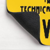 6bf5b68 not geek technical support savior mousepad (Ecke)