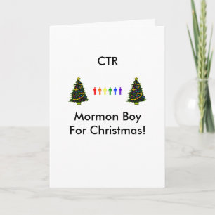 6g, Weihnachtsbaum, Christbaum, CTRMormon B... Feiertagskarte
