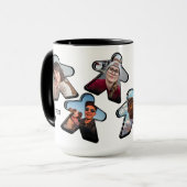 6P Benutzerdefinierte Foto-Mainboard-Game-Gruppe Tasse (Vorderseite Links)