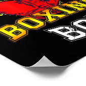 6th Birthday Boy Shirt - Boxing 6 Years Old Kid Poster (Ecke)