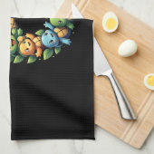 6th Birthday Sea Turtle Tortoise Theme Party 6 Yea Geschirrtuch (Viertel Falte)