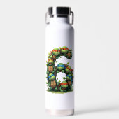 6th Birthday Sea Turtle Tortoise Theme Party 6 Yea Trinkflasche (Vorne)