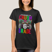 6th Grade Level Unlocked Game On 6th Grade Back To T-Shirt (Vorderseite)