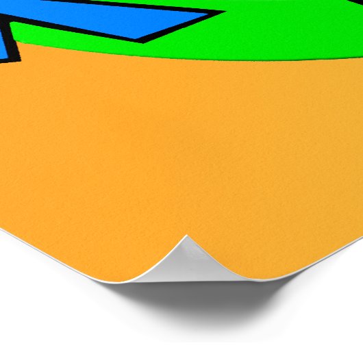 6th Grade Rocks - Math Symbols Poster (Ecke)