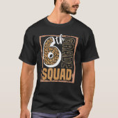 6th Grade Squad Leopard Teacher Student T-Shirt (Vorderseite)