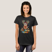 6th Grade Squad Reindeer Teacher Christmas 1 T-Shirt (Vorne ganz)