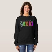 6th Grade Teacher Squad Back to School Worker Sup Sweatshirt (Vorne ganz)