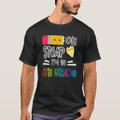 6th Grade Vibes First Day Of School Sixth Grade T-Shirt (Vorderseite)