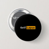 6x47 Lapua Ammo - Jagd Button (Vorne & Hinten)