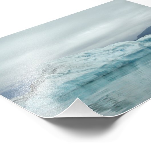 6x4 Foto Eisberg (Ecke)