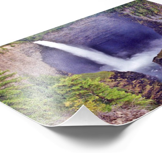 6x4 Foto Kanadischer Wasserfall (Ecke)