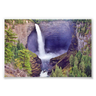 6x4 Foto Kanadischer Wasserfall