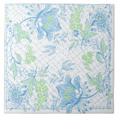 6x6 Damsel Floral Tile Fliese (Vorderseite)