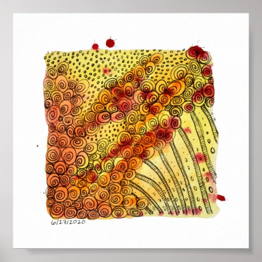 6x6 Druck - 6-27-2020 Poster (Vorne)