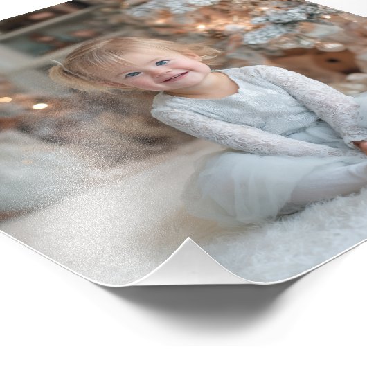 6x6 Family Holiday Fotodruck (Ecke)