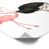 6x6 Love Birds Print Poster (Ecke)