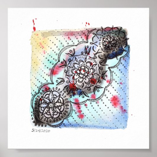 6x6 Print - 5-24-2020 Poster (Vorne)