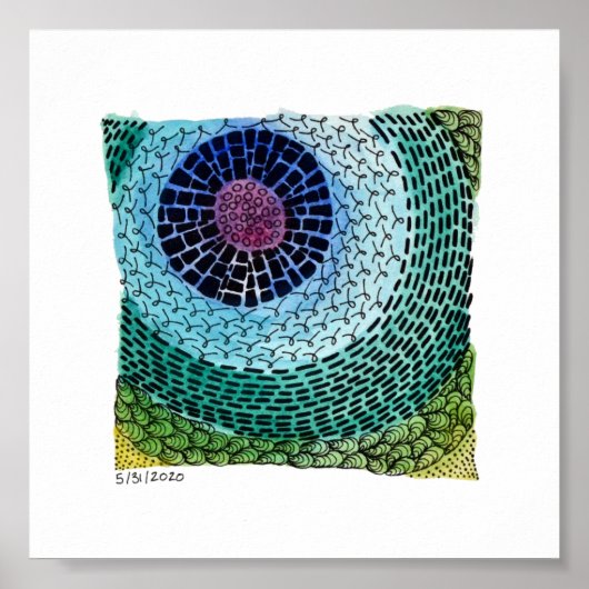 6x6 Print - 5-31-2020 Poster (Vorne)