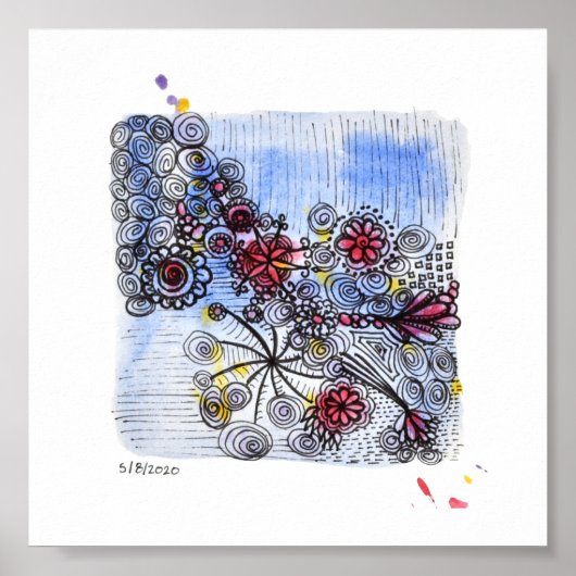 6x6 Print - 5-8-2020 Poster (Vorne)