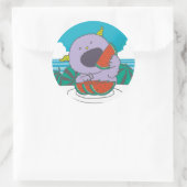 7月モンスターシール。 RUNDER AUFKLEBER (Tasche)