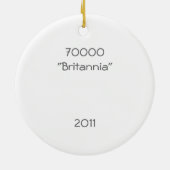 70000 Britannia Keramikornament (Hinten)