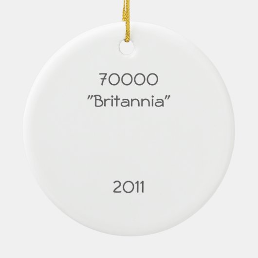 70000 Britannia Keramikornament (Hinten)
