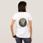 [700] Abzeichen des Präsidenten [PSB] T-Shirt (Schwarz voll)