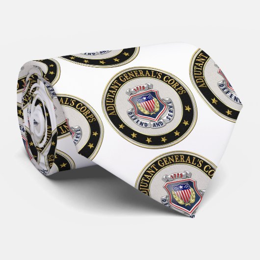 [700] AG Corps Regionale Insignien [3D] Krawatte (Gerollt)