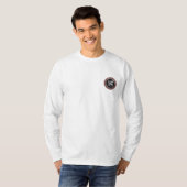 [700] Assyrian Winged Bull - Silver Lamassu T-Shirt (Vorne ganz)