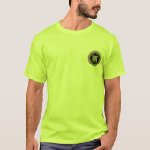 [700] Babylonischer Flügelbull [Silber] [3D] T-Shirt (Vorderseite)
