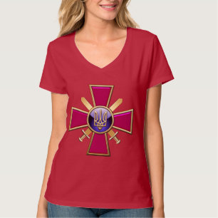 [700] Emblem der ukrainischen Landstreitkräfte T-Shirt