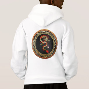 [700] Goldener chinesischer Drache Fucanglong Hoodie