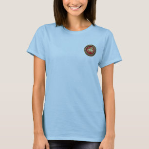 [700] Isländischer Drache, Landvættir [Gold] T-Shirt