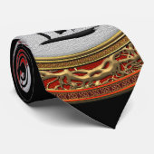 [700] Japanische Kalligraphie - Karate-do Krawatte (Gerollt)